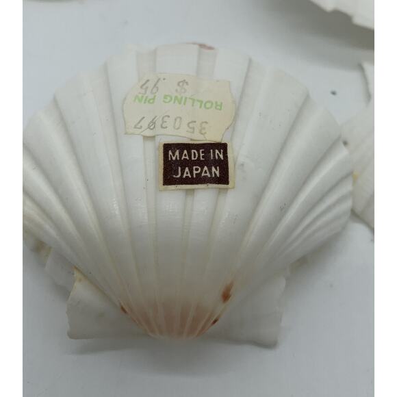 Vintage Lot Of 16 Made In Japan Clam Shells 2”-3” Crafts Appetizer ￼dish - Picture 5 of 6